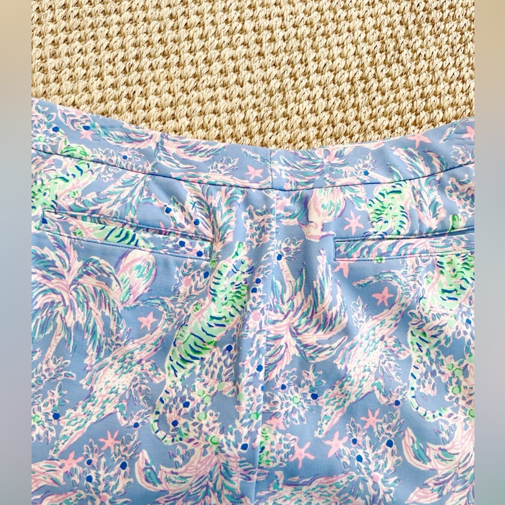 Lilly Pulitzer COLETTE SKORT, BLUE PERI, THE TURTLE PACKAGE 8 - Picture 8 of 9